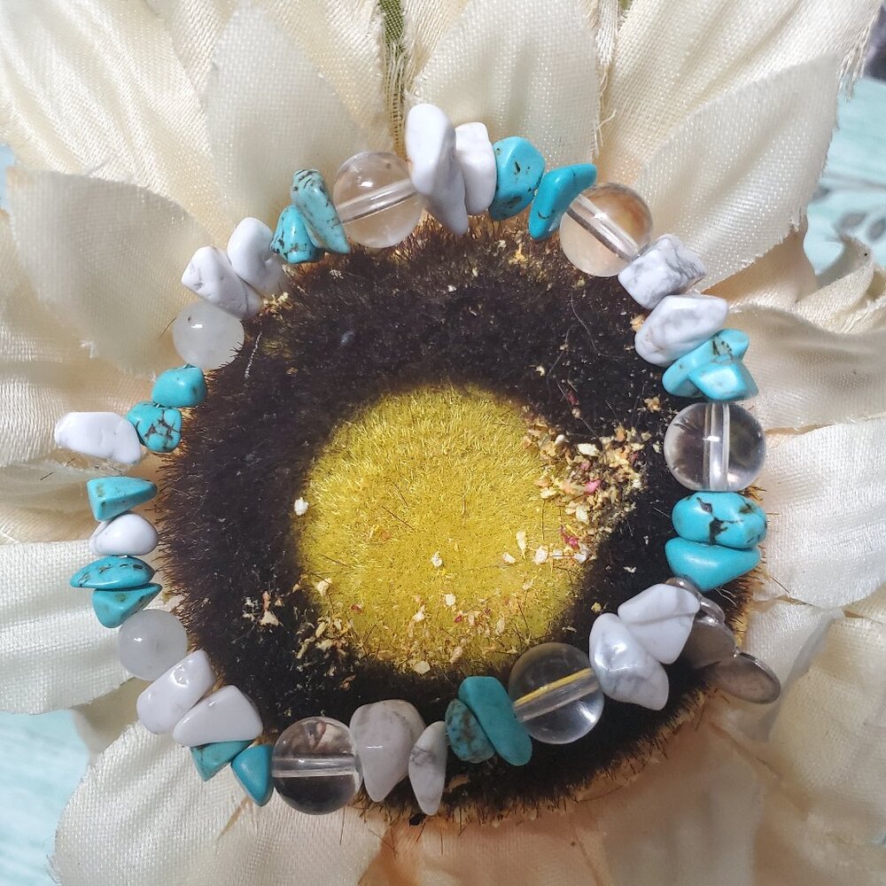 Precious stone bracelet